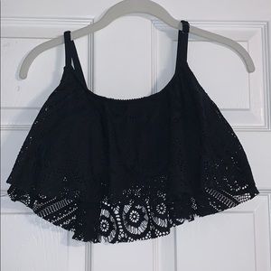 Black Lace Bikini Top Kenneth Cole Reaction